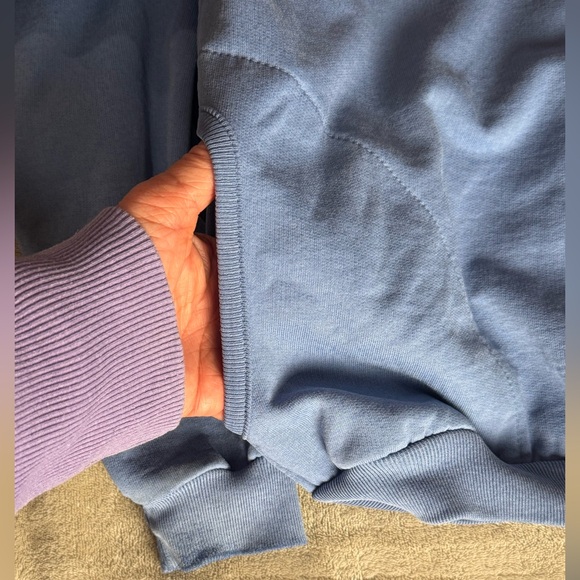 Vintage National Wildlife Federation Bird Embroidered Button Front Sweatshirt L - Picture 7 of 10